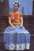 Frida Kahlo Frida Kahlo in New York oil painting
